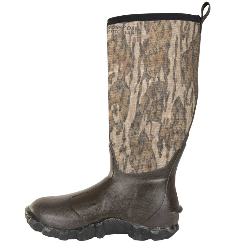 Drake Knee High 2.0 Mudder 16 Inch Boots in Mossy Oak Bottomland Color